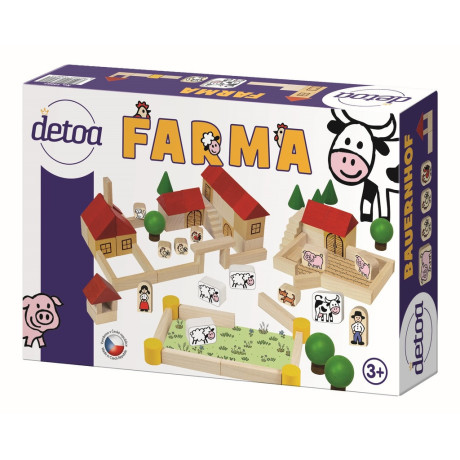 Farma - dřevěné kostky