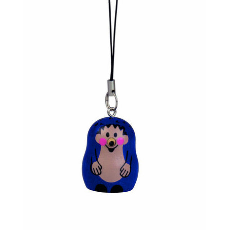 Klíčenka mini Ježek - dřevěná