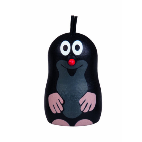 Magnet Krtek ,, smějící se,, - dřevěný