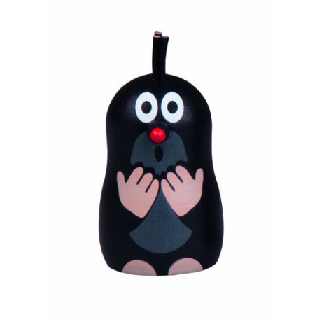 Magnet Krtek ,,udivený,, - dřevěný