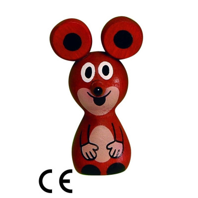 Magnet Myška - dřevěná