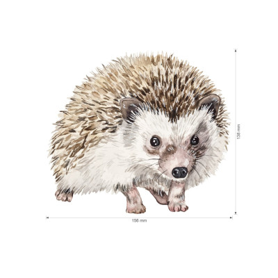 Nažehlovačka - Ježek Bělobřichý, velikost M