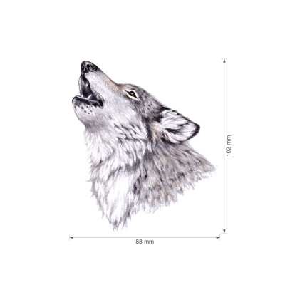 Nažehlovačka - Vlci, velikost S