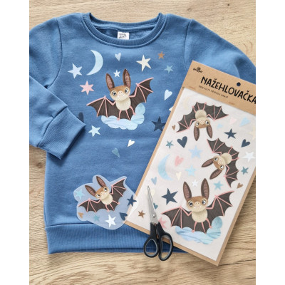 Nažehlovačka - Netopýři, velikost L