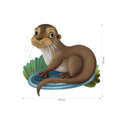 Nažehlovačka - Vydry, velikost L