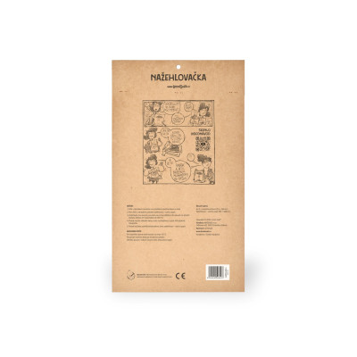 Nažehlovačka - Zimní veverky, velikost L