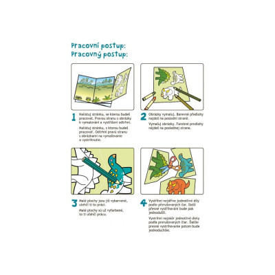 Začínáme vystřihovat - Dinosauři
