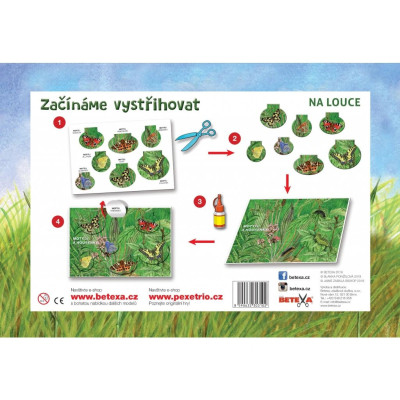 Začínáme vystřihovat - Na louce