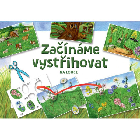 Začínáme vystřihovat - Na louce
