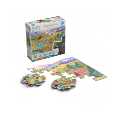 KukiKuk Veliké puzzle - na výletě